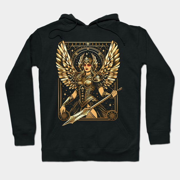 Tarot Valkyrie Hoodie by albertocubatas